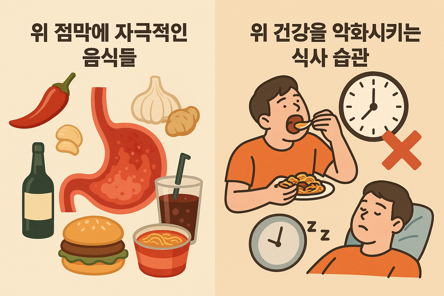 "장상피화생에 나쁜 음식"에 대한 이미지입니다.
