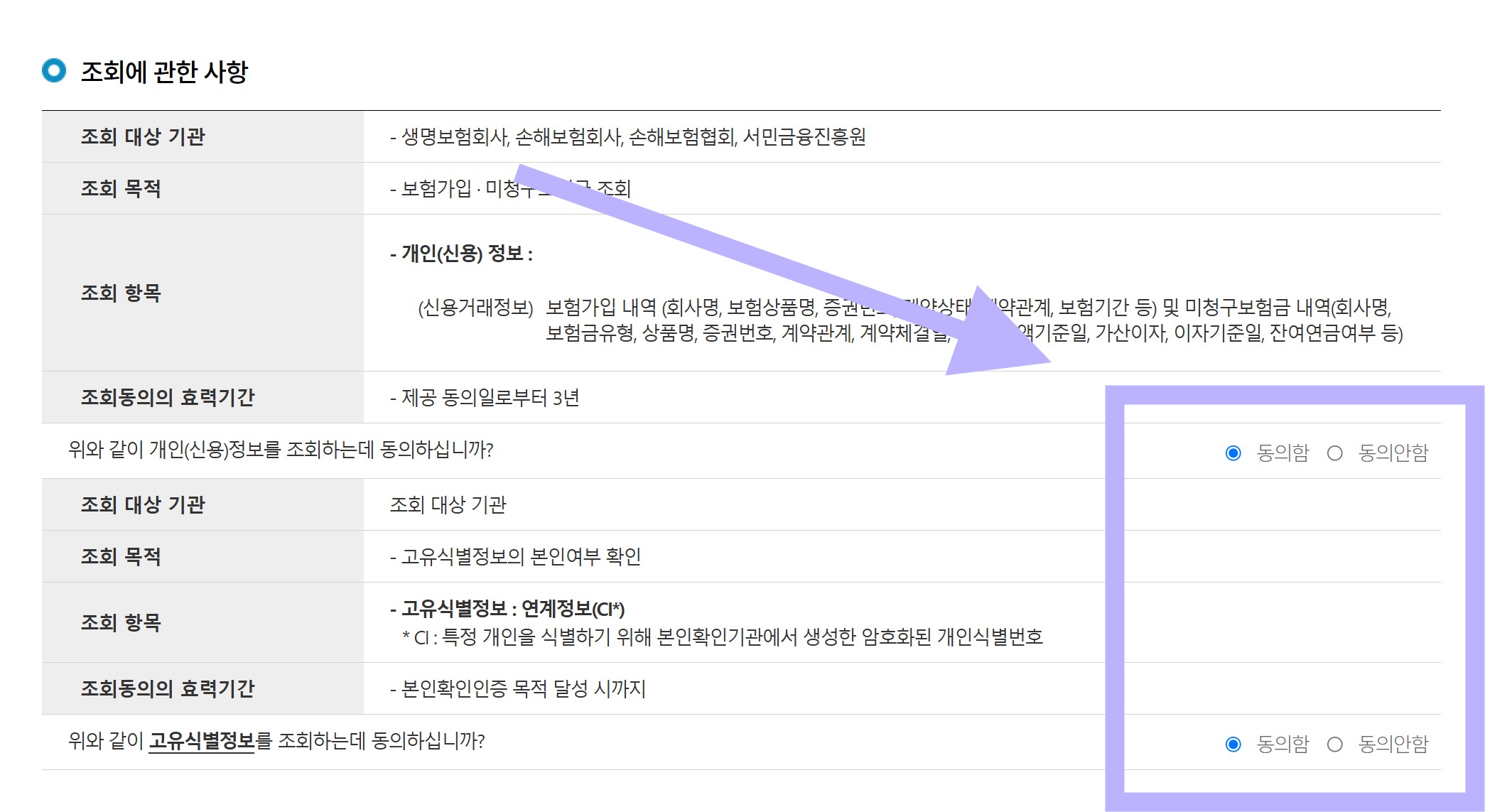 내 보험 다보여