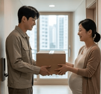 임산부 친환경 농산물 꾸러미 신청