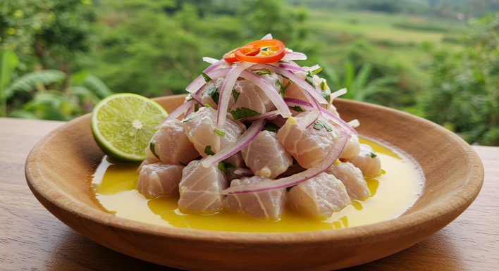 페루 전통음식 세비체