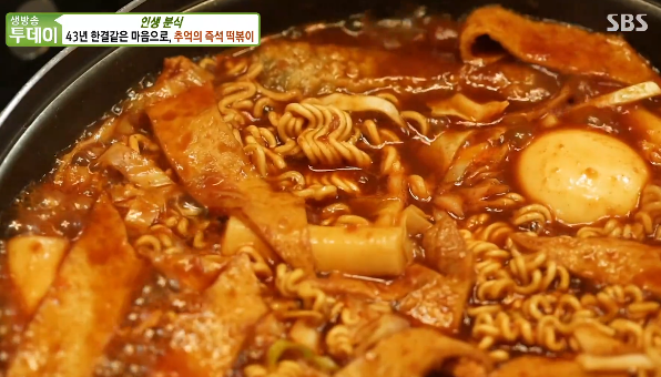 모모즉석떡볶이 대표 메뉴