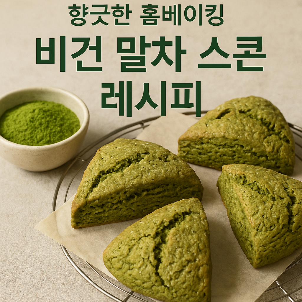 말차 스콘