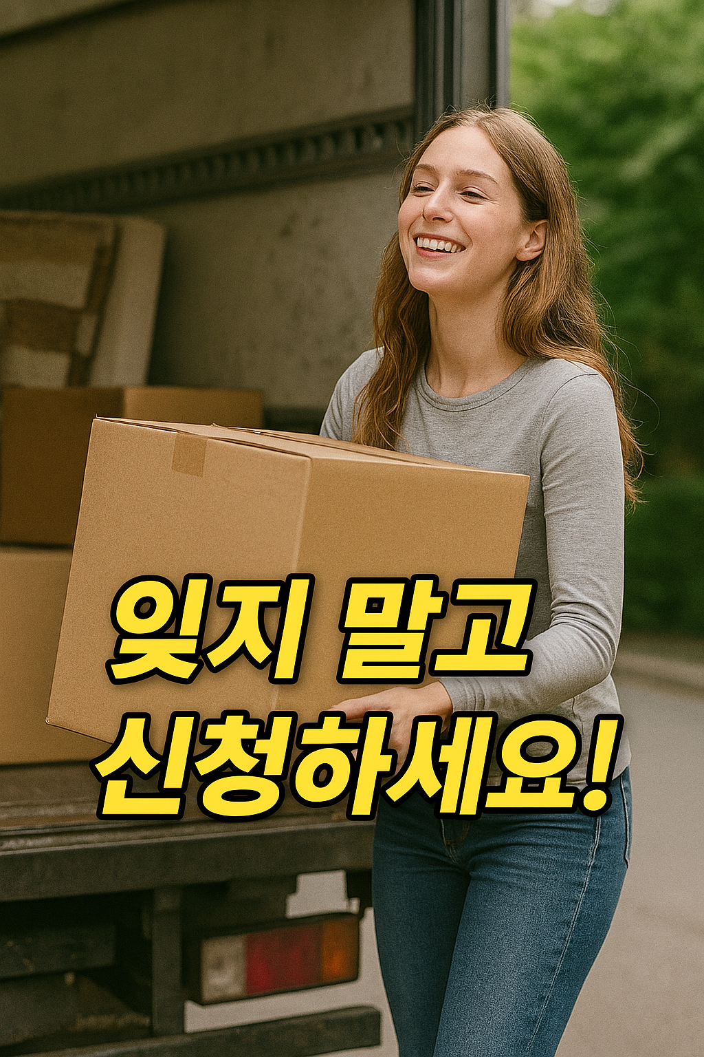 잊지 말고 신청하세요!