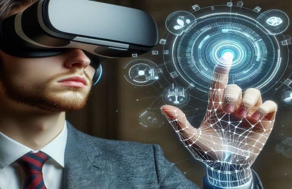 AI기반 VI 스마트 여행의 미래 이미지 사진