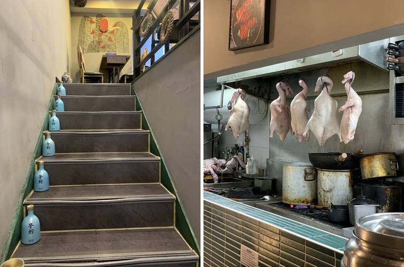 1층에서 2층 올라가는 계단