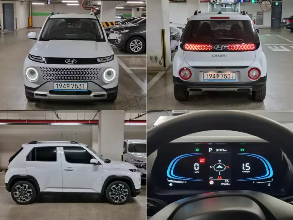 17인치 휠은 캐스퍼의 디자인을 살려주기는 합니다.