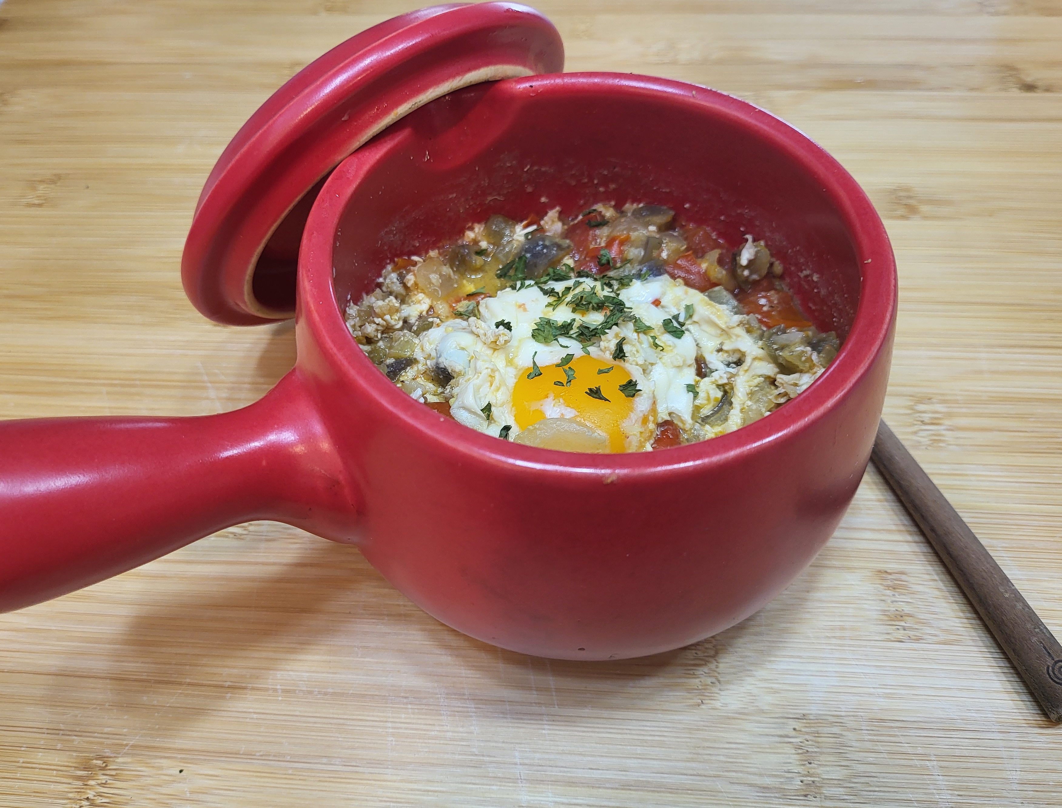 토마토 가지 달걀 스튜