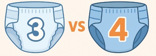 기저귀 3단계 4단계