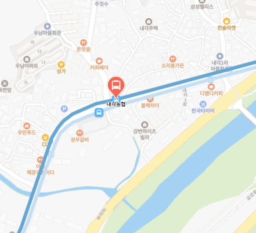 8844번 버스 위치