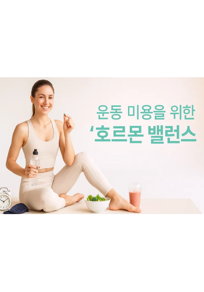 1.운동과 미용을 위한 호르몬 밸런스 전략