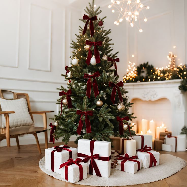 유럽 스타일 크리스마스 인테리어