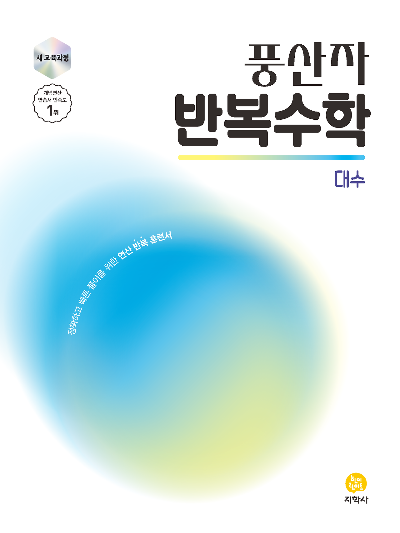 풍산자 반복수학 대수