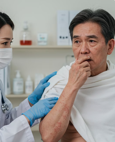 성홍열 성인 발병