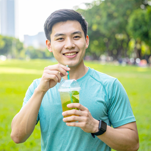 멘톨 성분이 위장 근육을 이완시켜 복부 팽만감과 더부룩함을 줄여줍니다.