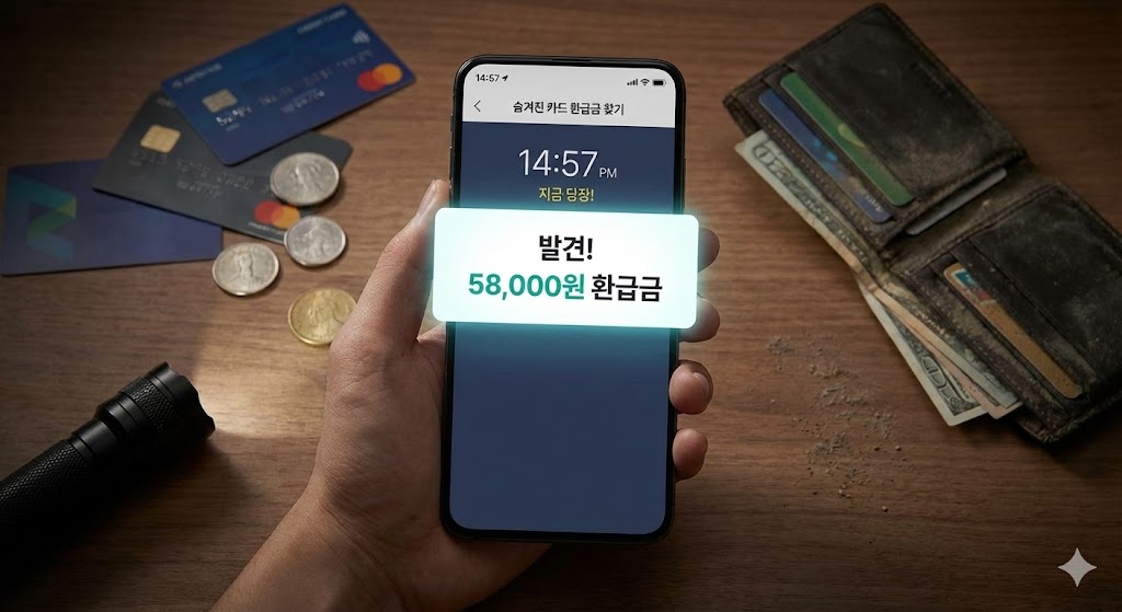 숨겨진 여신금융카드 환급금