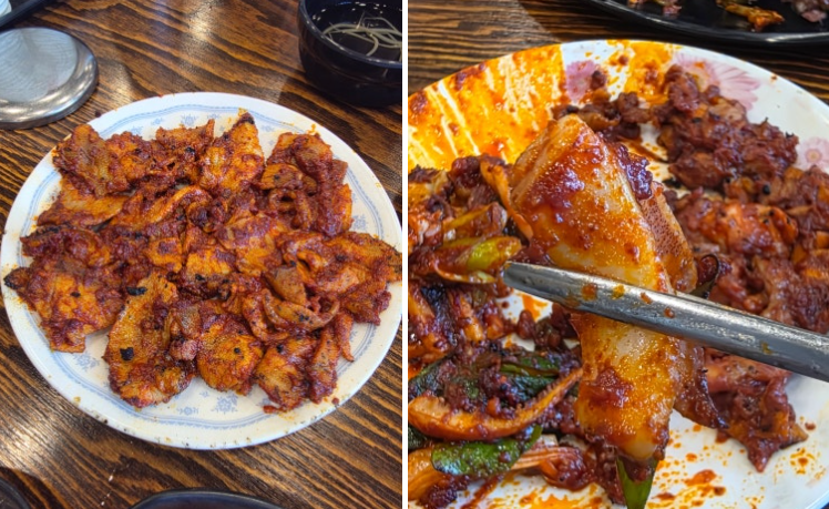 [6월 예천] 용궁단골식당 신관 방문 후기 &amp;#124; 오징어불고기와 직화돼지국밥&amp;#44; 가족과 함께한 예천 맛집
