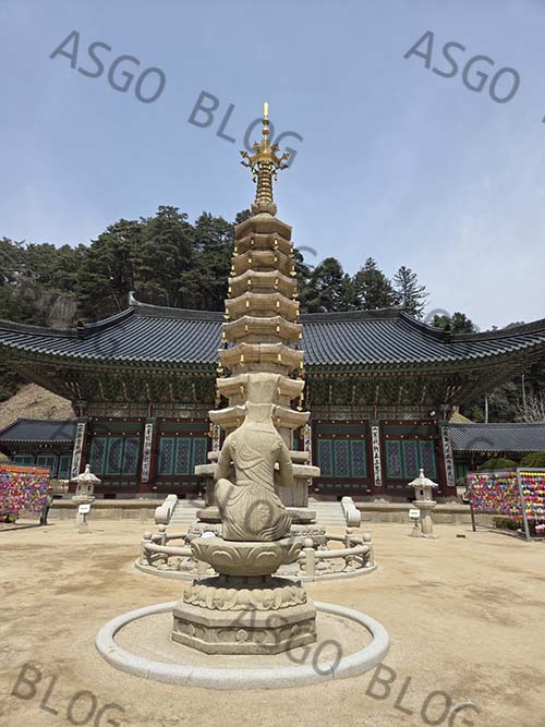 월정사 팔각구층석탑