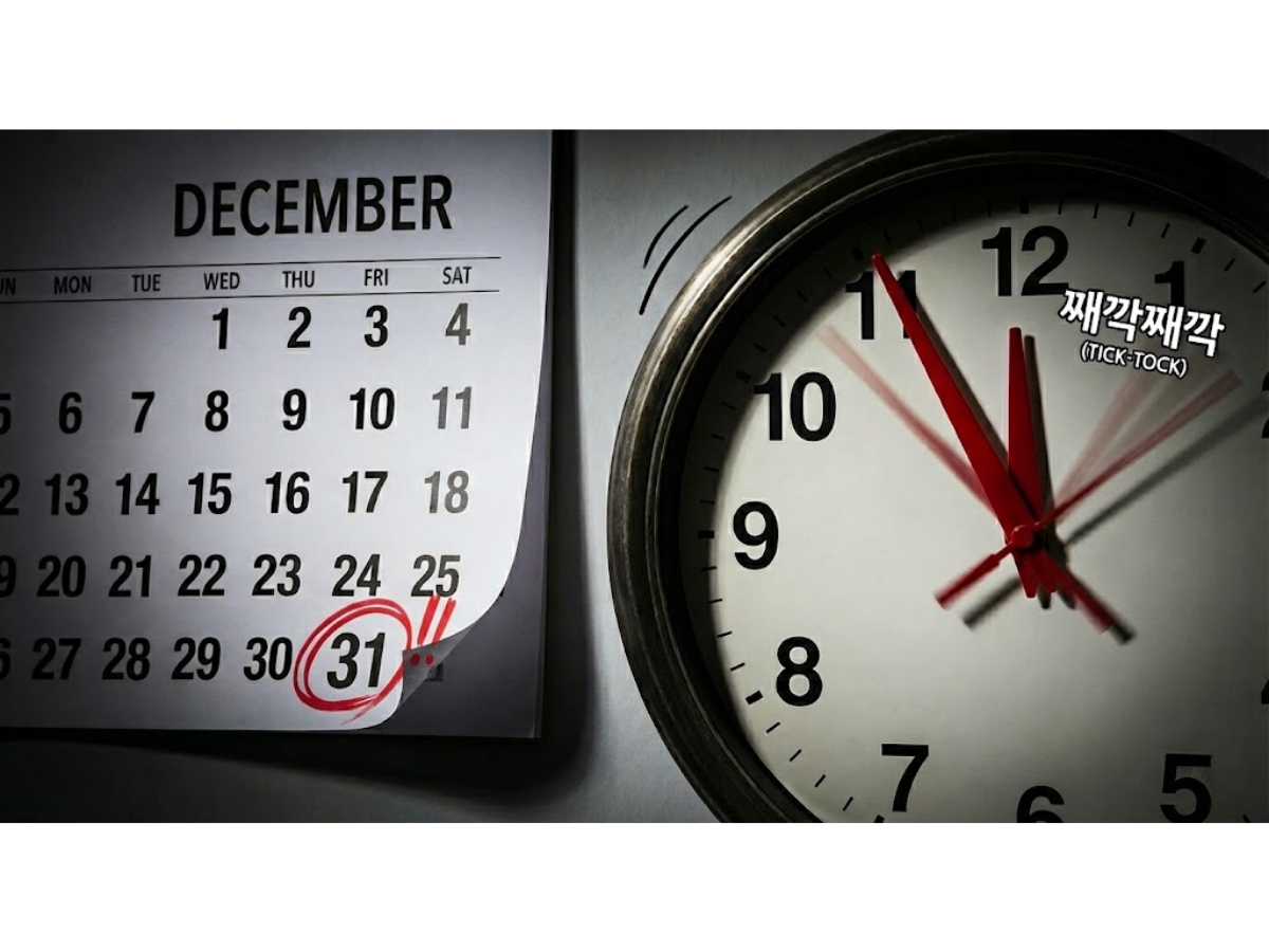 12월 31일이 지나면 사라집니다