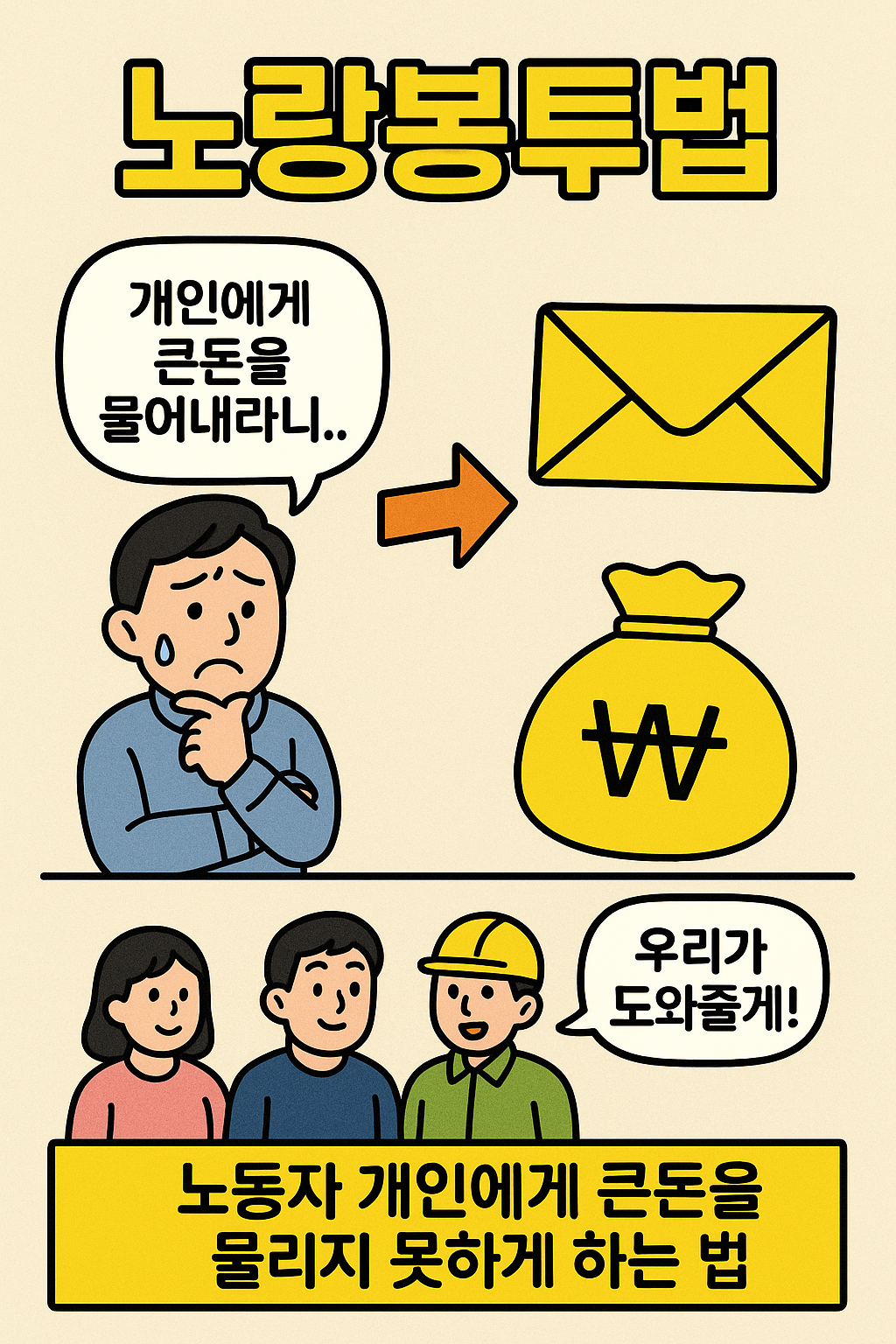 노란봉투법이 뭐길래 이렇게 뜨거운 논란일까?