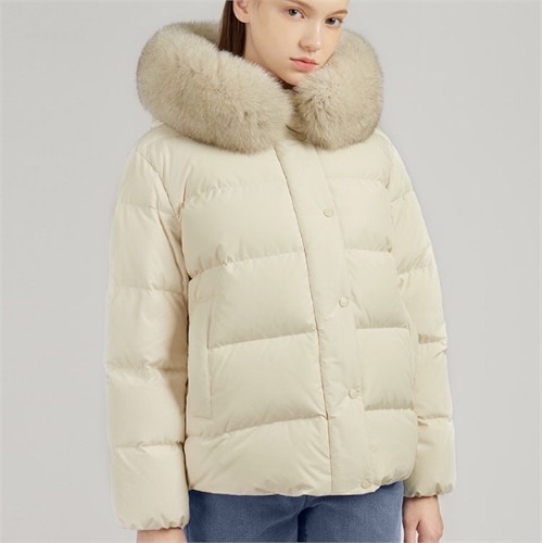 리스트 폭스퍼 포인트 덕다운 숏패딩 TSDJPL82030