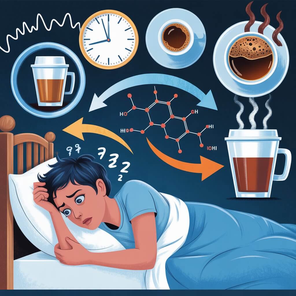 40대 불면증과 카페인의 관계(잠이 줄어드는 진짜 이유)