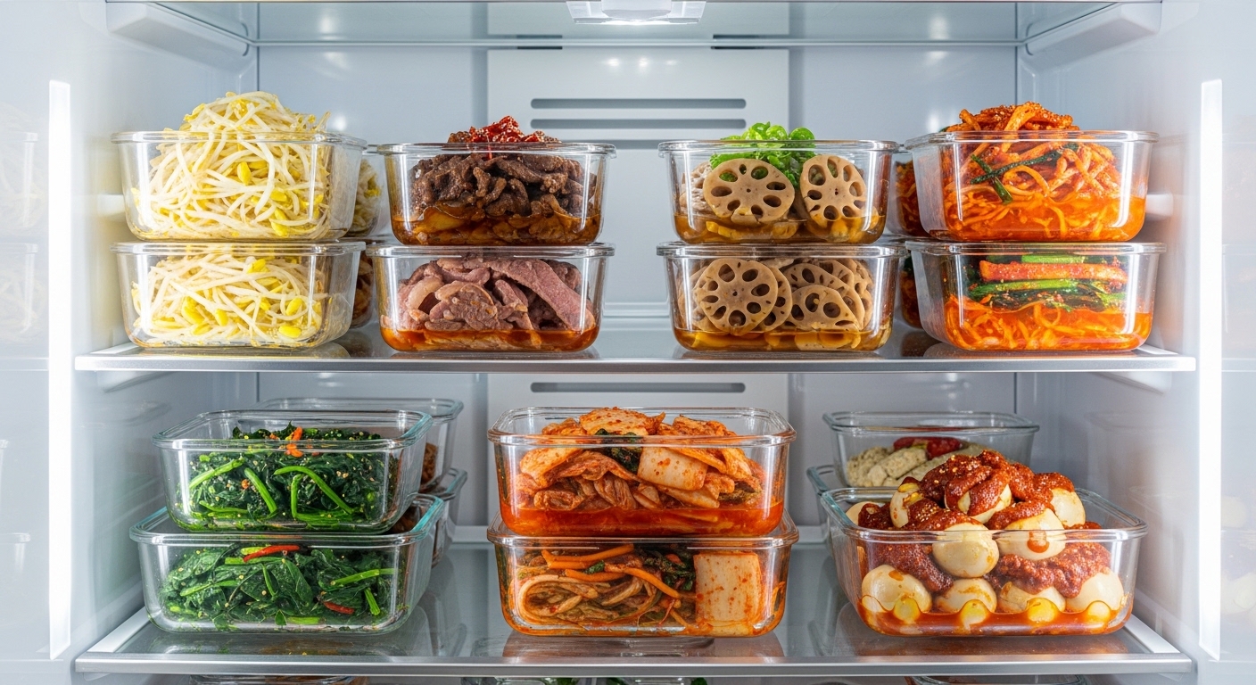 마른반찬보관통