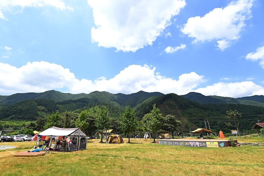 산청 삼장다목적캠핑장 소개