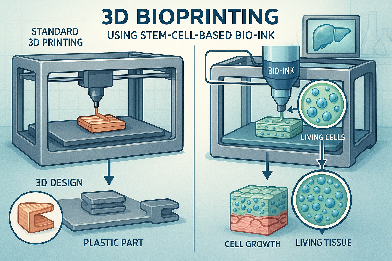 3D 바이오프린팅의 등장: 기능성 생체 조직 제조 기술