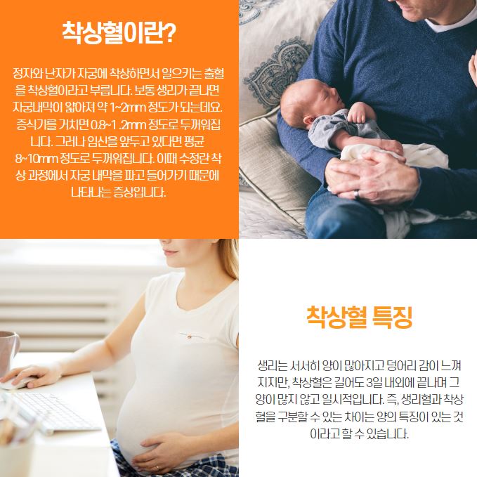 임신 착상혈이란?