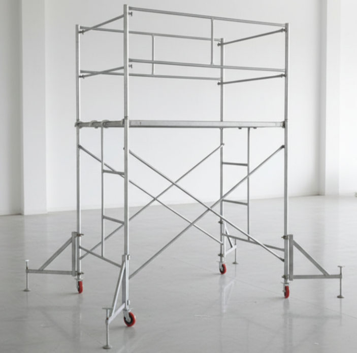 1200규격 bt아시바 pt아시바 안전난간대 전조방지대 조립후 모습