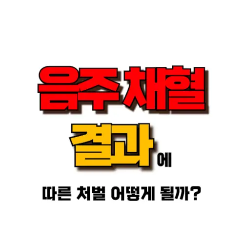 음주 채혈 결과 썸네일