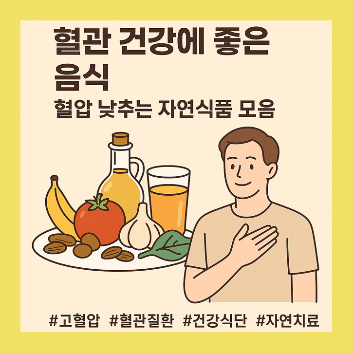 혈관 건강에 좋은 음식