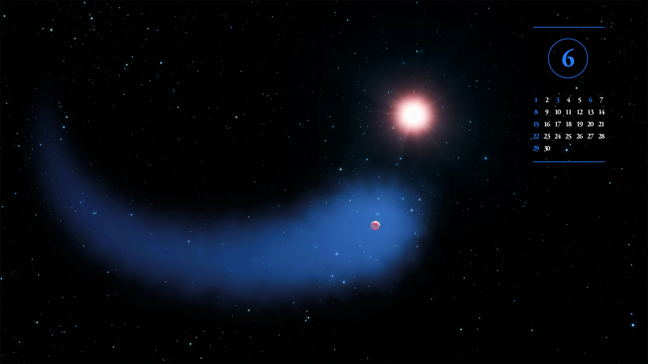 07 외계행성 GJ 436b A - 2025년6월 노트북배경화면