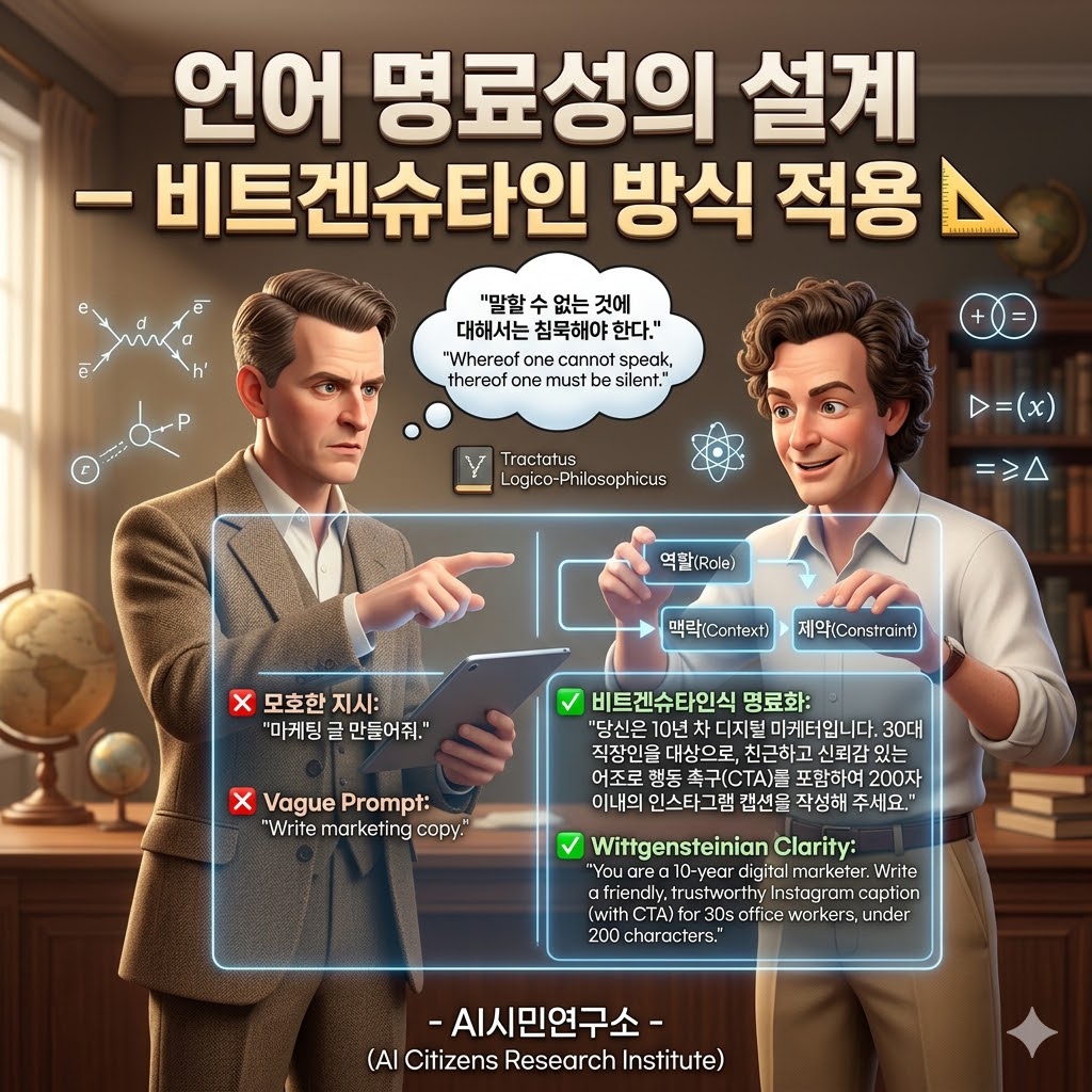 언어 명료성의 설계 &mdash; 비트겐슈타인 방식 적용