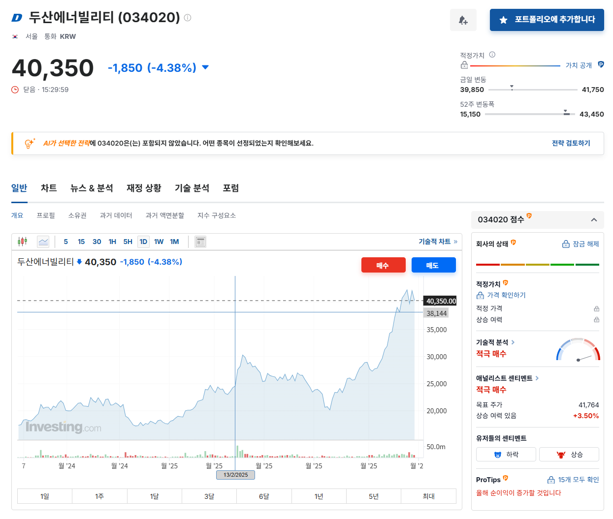 두산에너빌리티 주가 전망