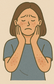 지루성 피부염 완치