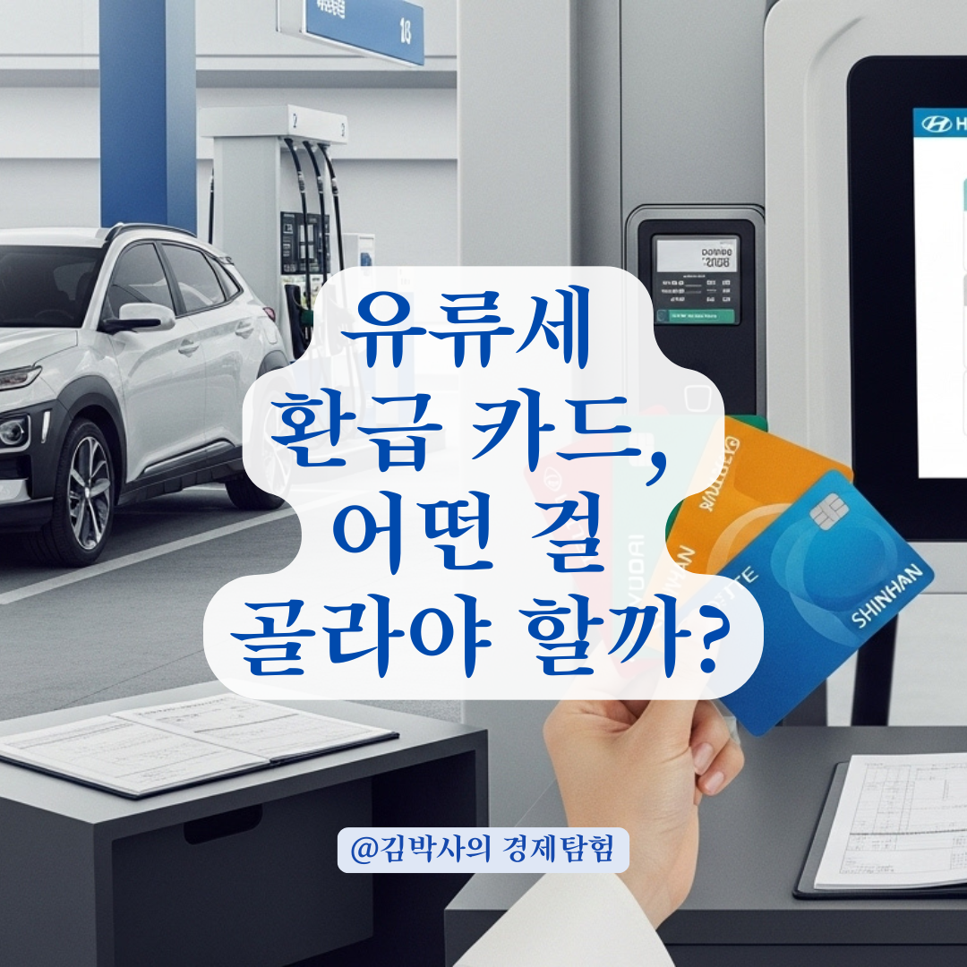 경차 유류세 환급, 어떤 카드사를 선택해야 유리한지 비교 정리.