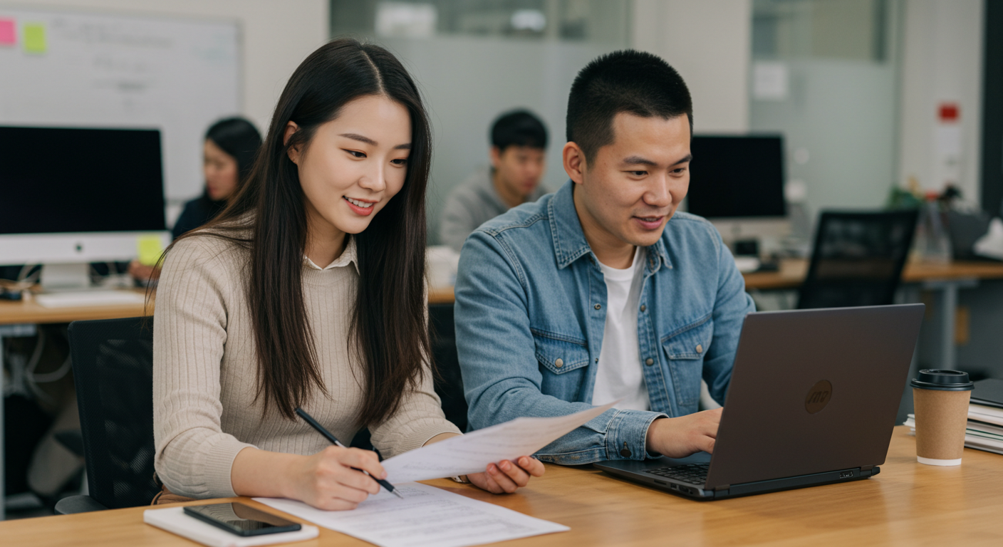 사무실 파티션 인테리어