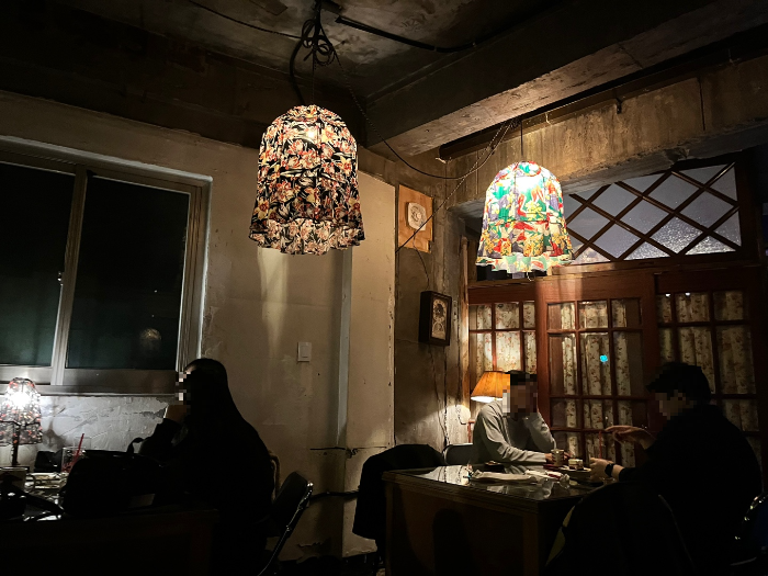 호텔수선화 내부 좌석 모습