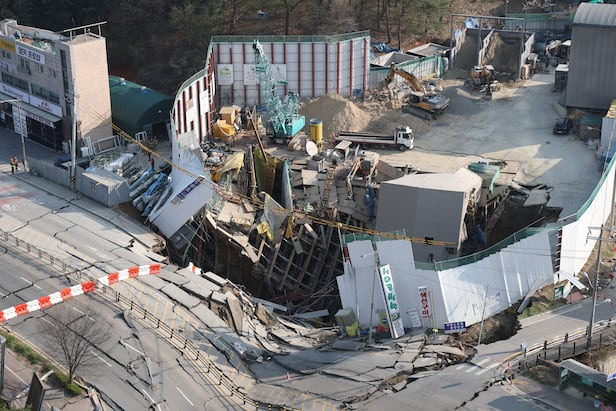 광명 신안산선 지하터널 붕괴 사고