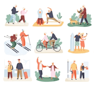 취미를-즐기는-노인