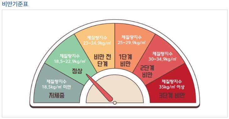 BMI 정상범위