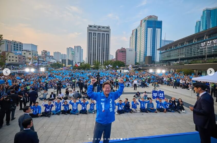 이재명 대통령 지지 연예인