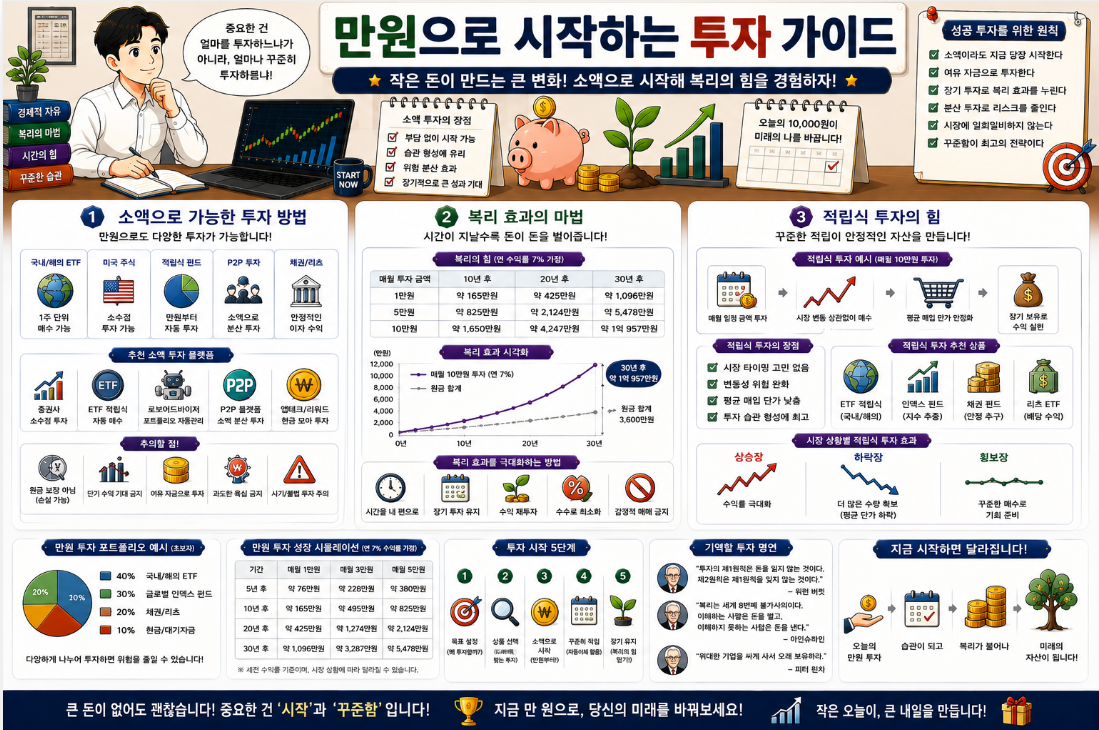 만 원으로 시작하는 투자