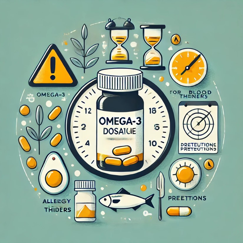 오메가3 복용법 및 주의사항