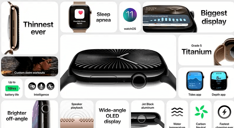 애플워치 10vs애플워치9 비교 관련사진