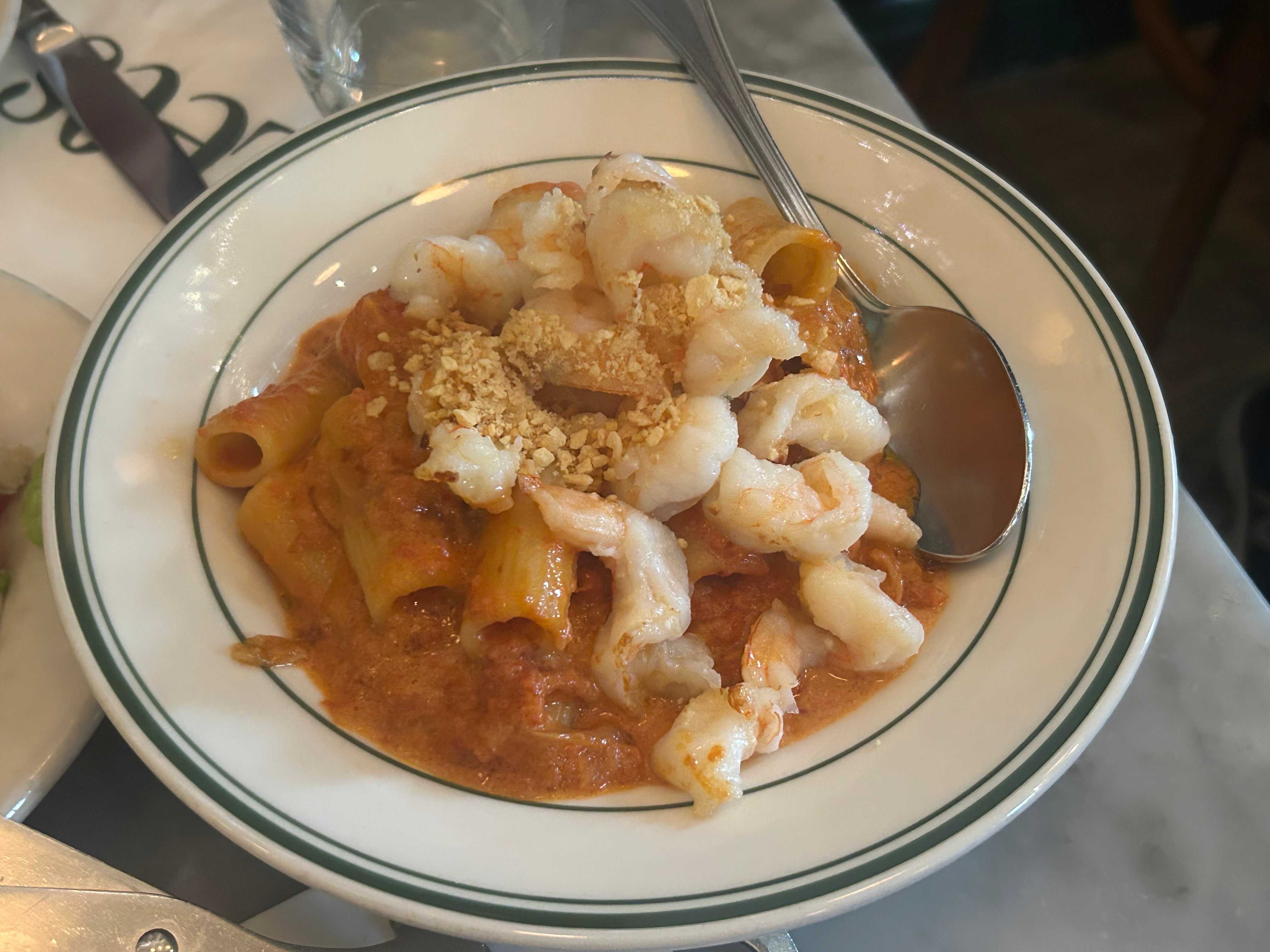 리스카페 쉬림프 보드카 마카로니