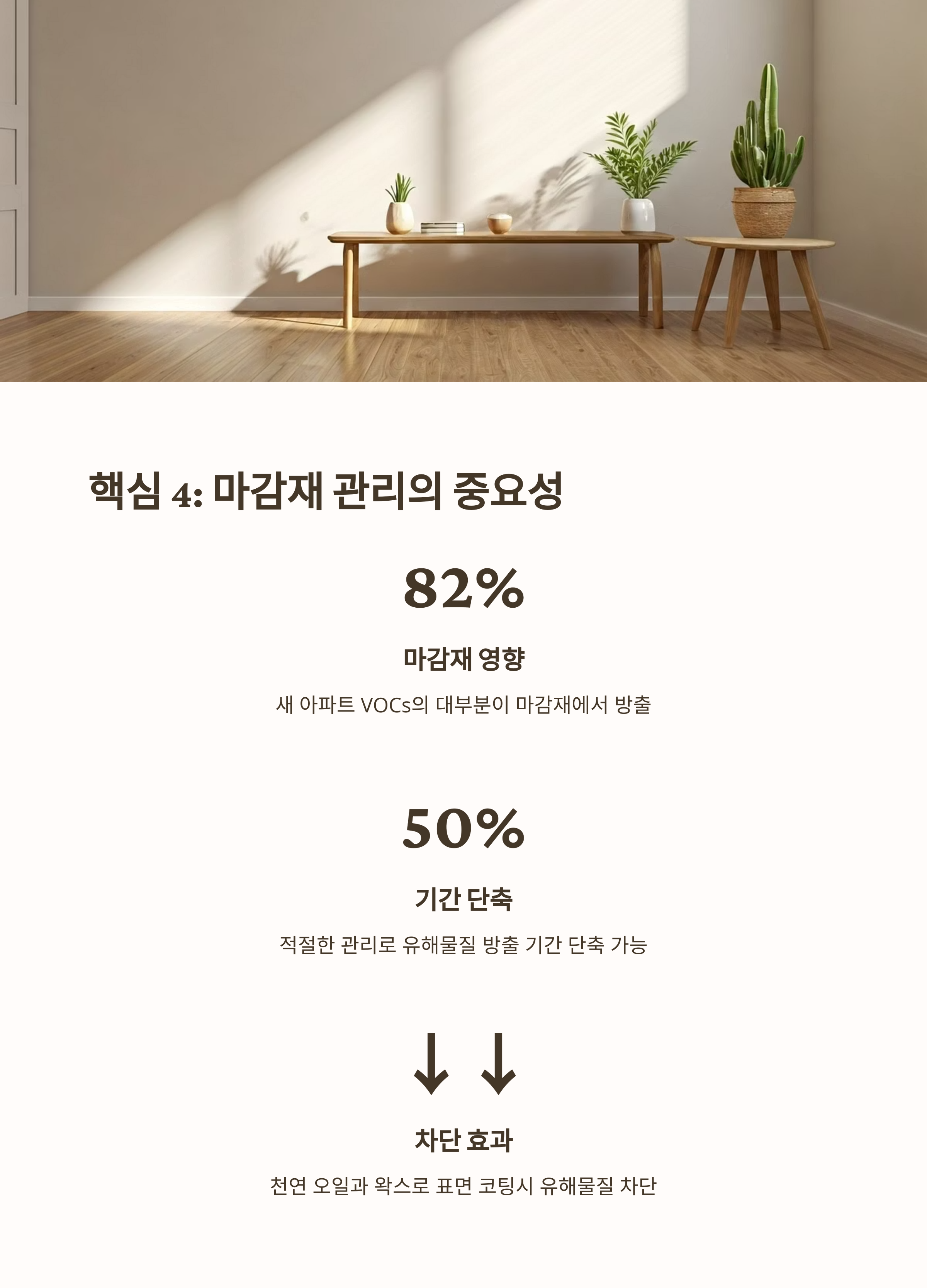 새집증후군 마감재 관리의 중요성