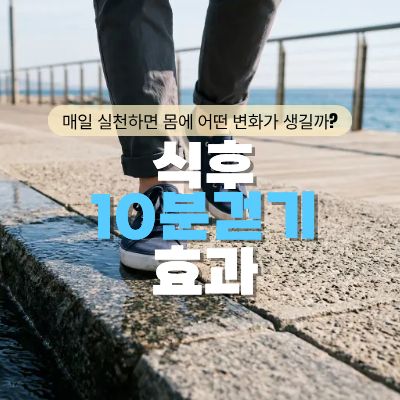 식후10분걷기