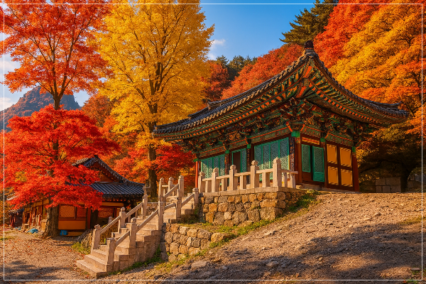 치악산 입석사 AI 이미지